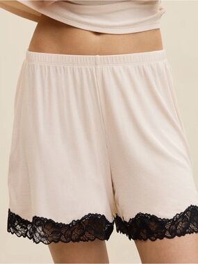 Aerie Real Soft® Rib Lace Boxer Size Large